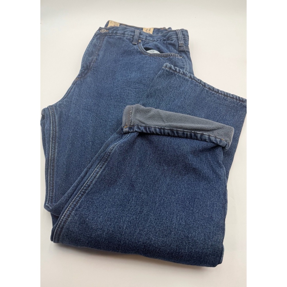 RedHead Brand Co. Mens Jeans  42x31 Blue Fleece Lined Denim Pants